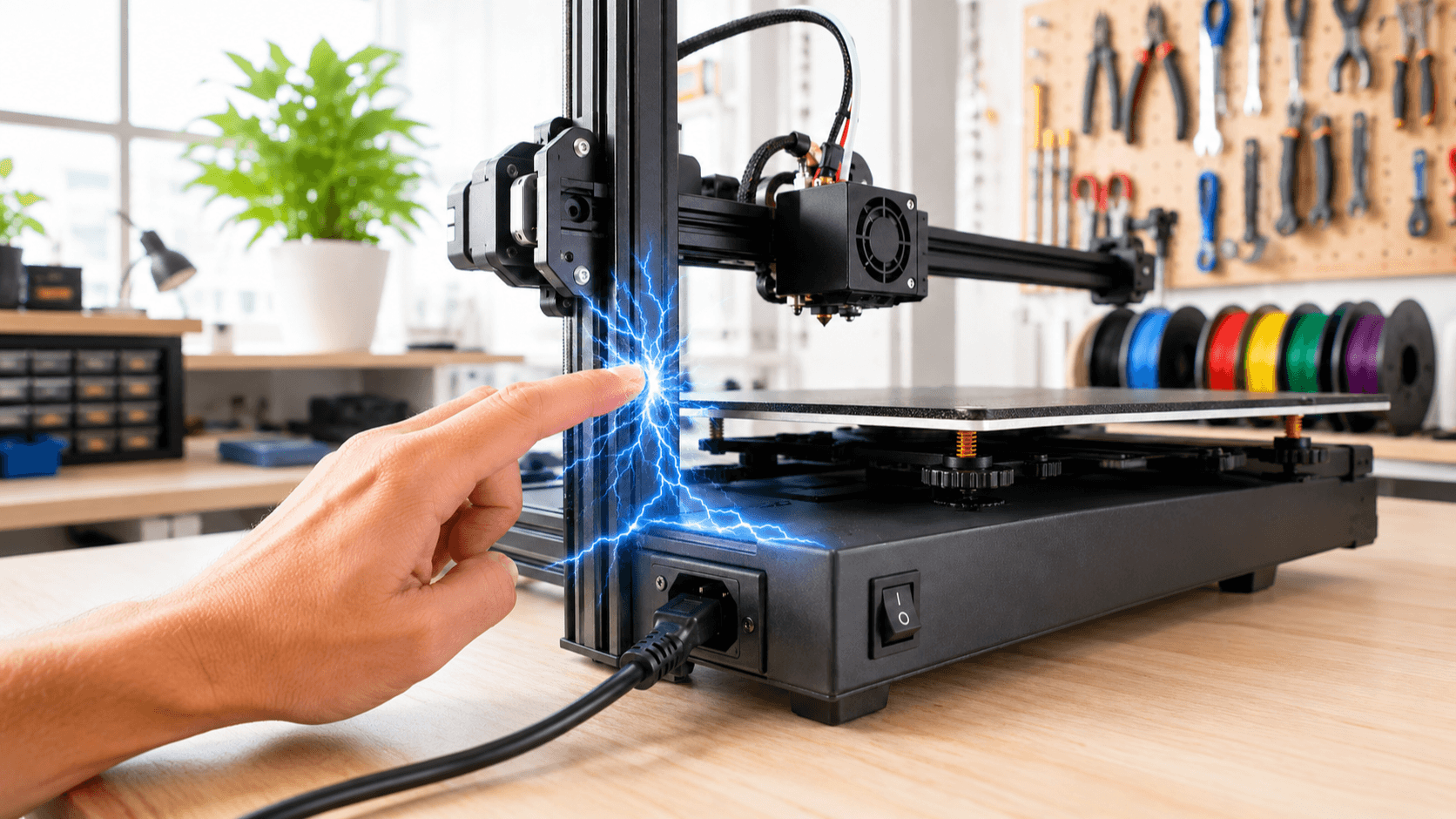 Why Your 3D Printer Might Be Giving You Electric Shocks